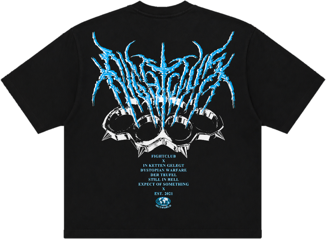 Camiseta de techno FIGHTCLUB da Raver Lab, foto 2