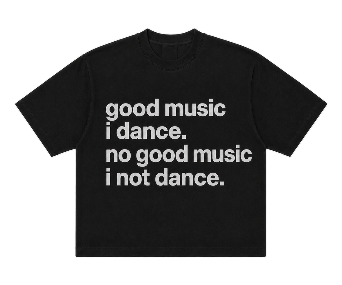 Camiseta de rave CRITÉRIO DE PISTA da Raver Lab
