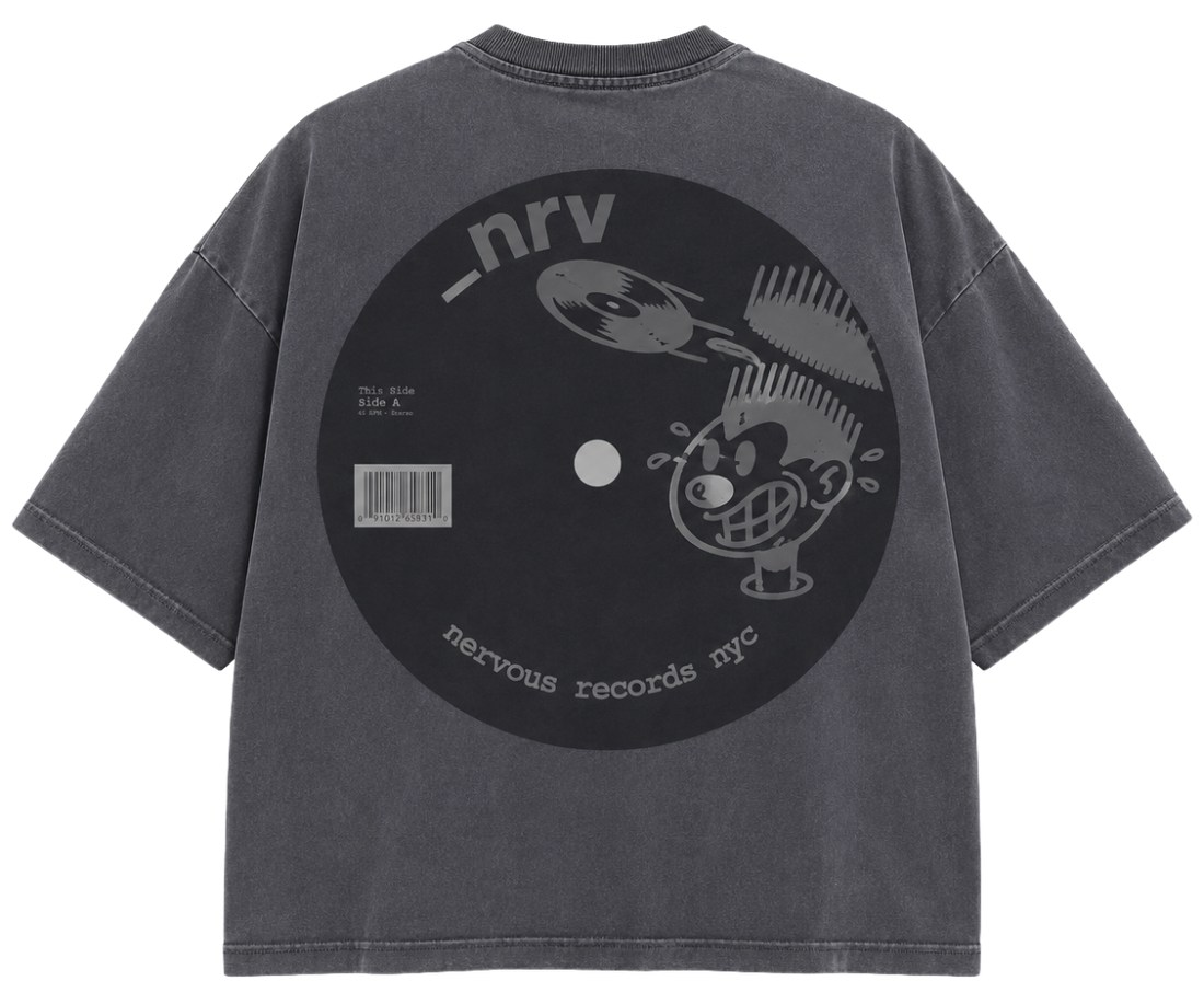 Camiseta de rave Nervous Records da Raver Lab, foto 2