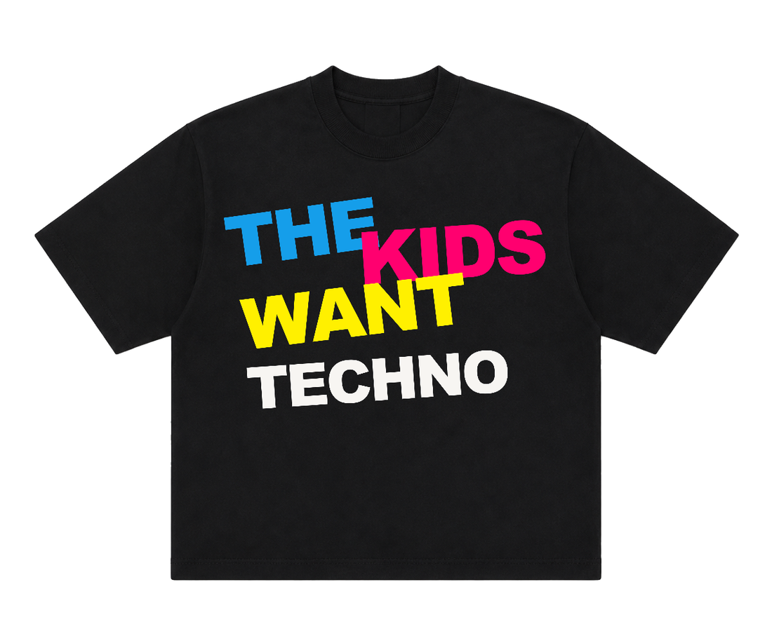 Camiseta de techno CRIA da Raver Lab