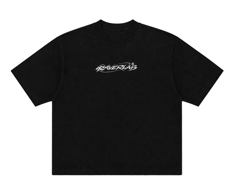 Camiseta de rave T1M3 W4RP da Raver Lab